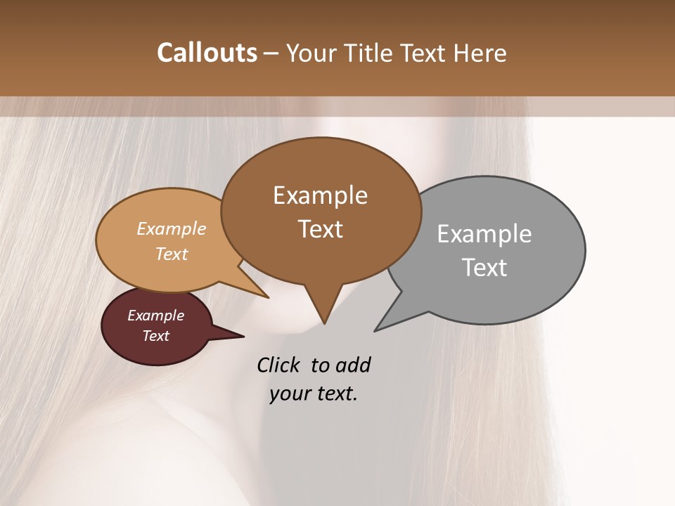 Portrait Healthy Young PowerPoint Template