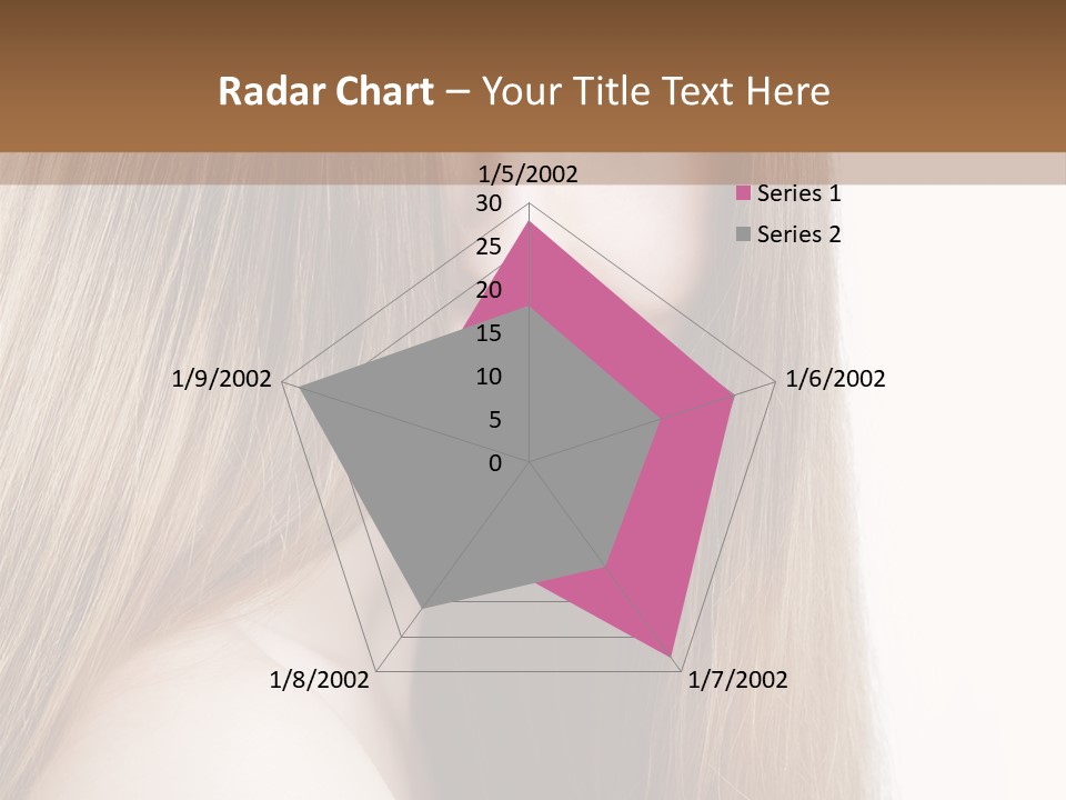 Portrait Healthy Young PowerPoint Template