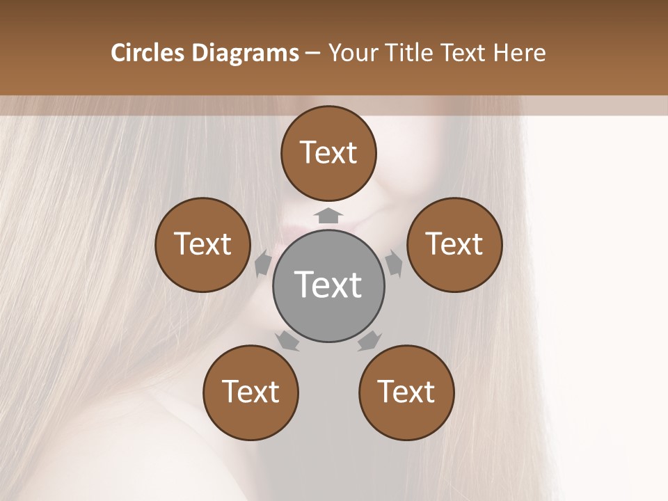 Portrait Healthy Young PowerPoint Template