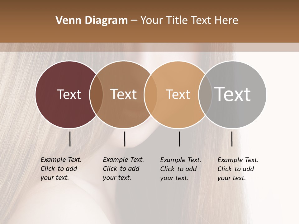 Portrait Healthy Young PowerPoint Template