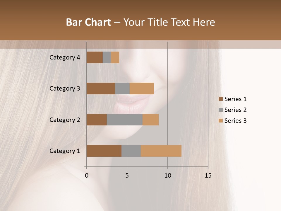 Portrait Healthy Young PowerPoint Template