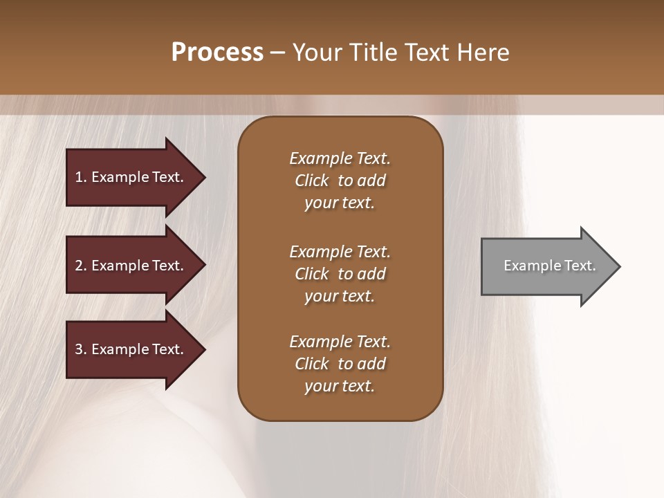 Portrait Healthy Young PowerPoint Template