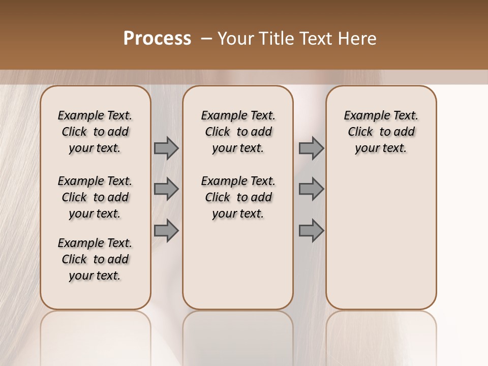 Portrait Healthy Young PowerPoint Template