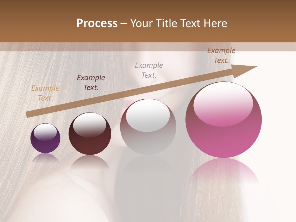 Portrait Healthy Young PowerPoint Template