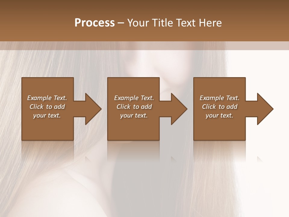 Portrait Healthy Young PowerPoint Template