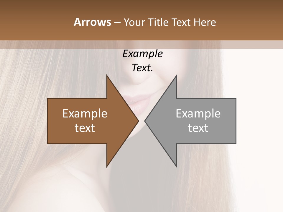 Portrait Healthy Young PowerPoint Template