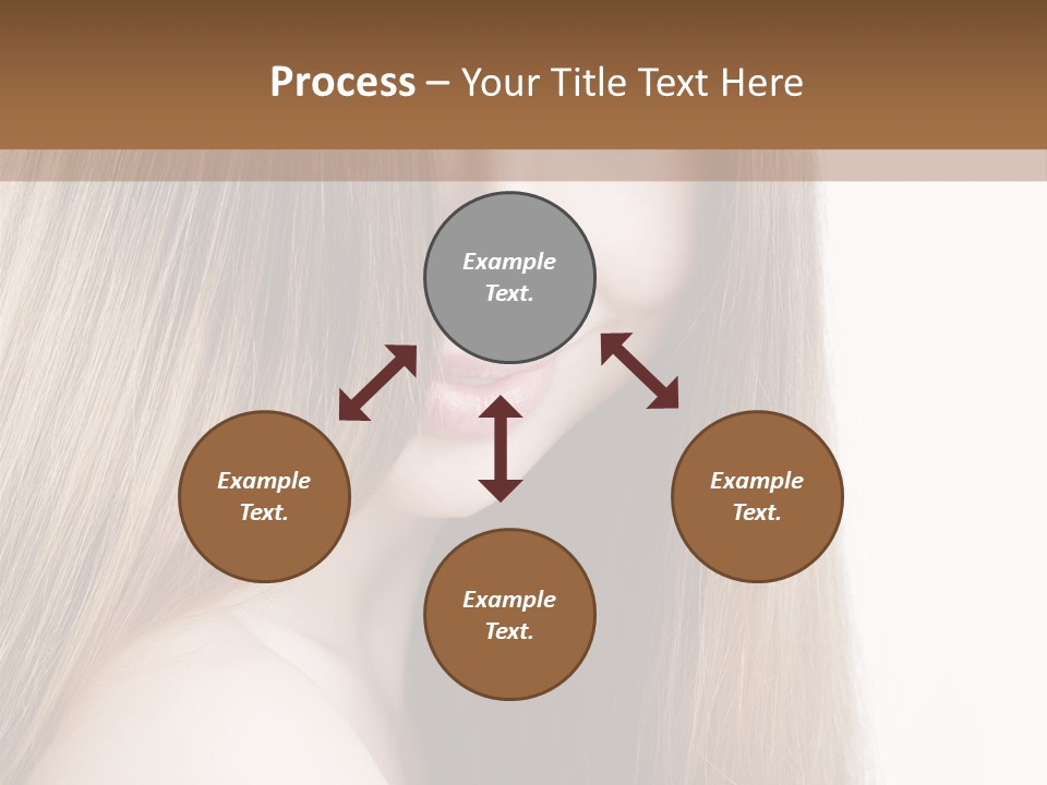 Portrait Healthy Young PowerPoint Template