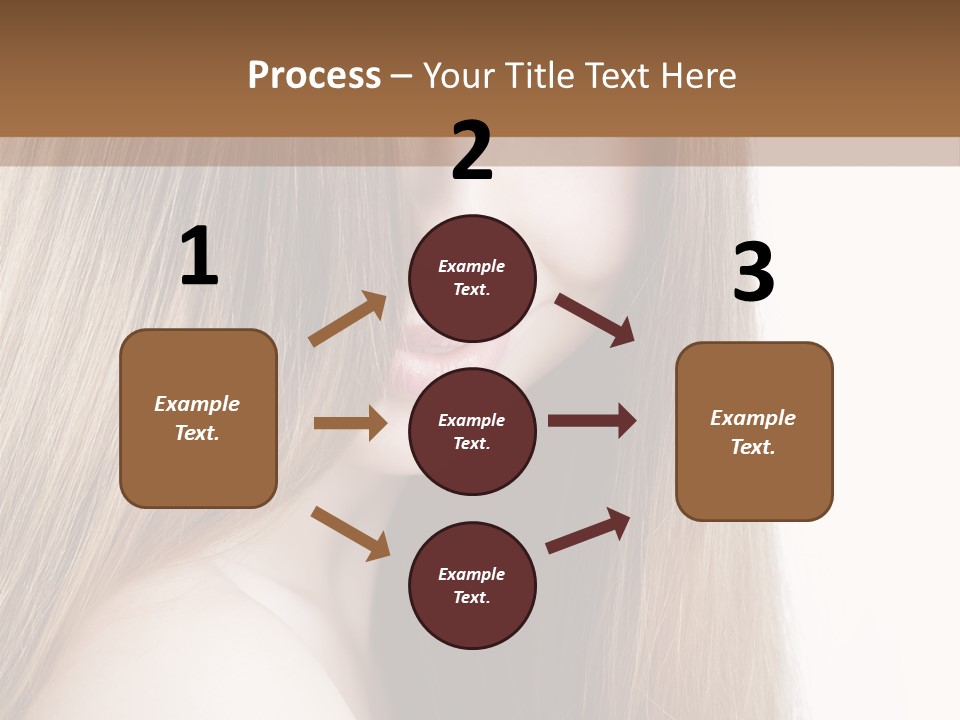 Portrait Healthy Young PowerPoint Template