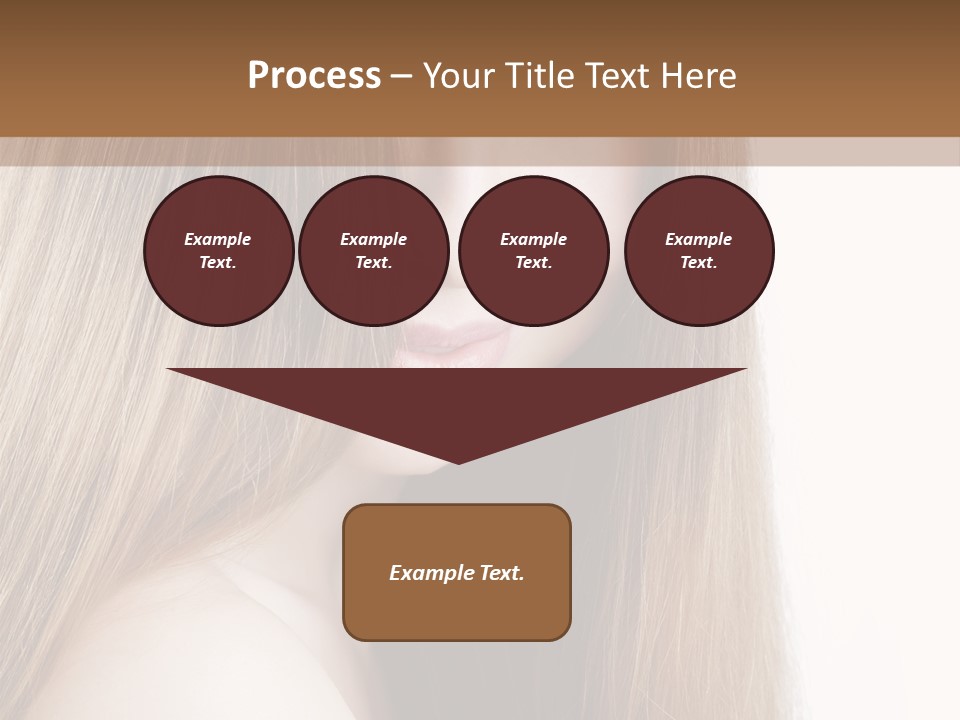 Portrait Healthy Young PowerPoint Template