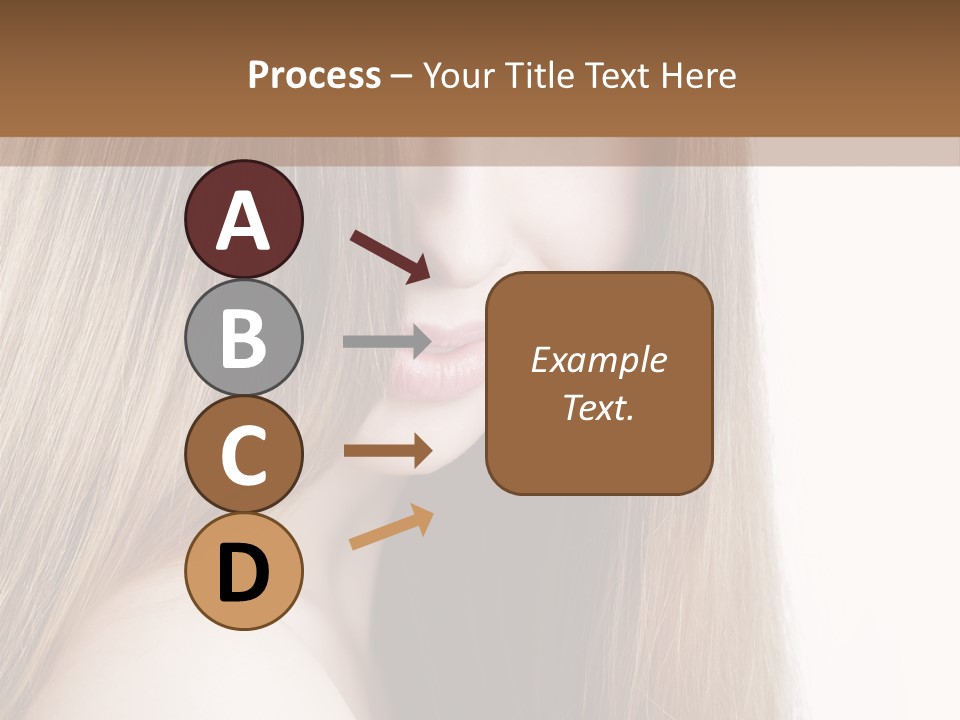Portrait Healthy Young PowerPoint Template