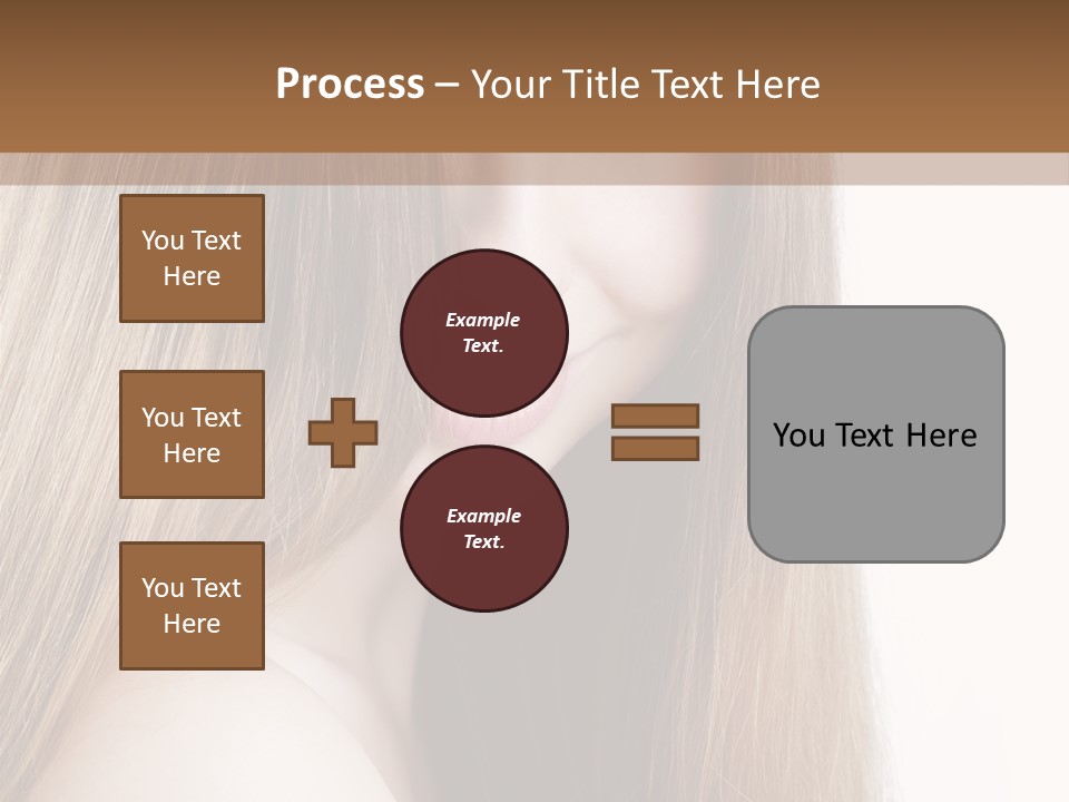 Portrait Healthy Young PowerPoint Template