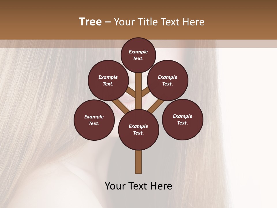 Portrait Healthy Young PowerPoint Template