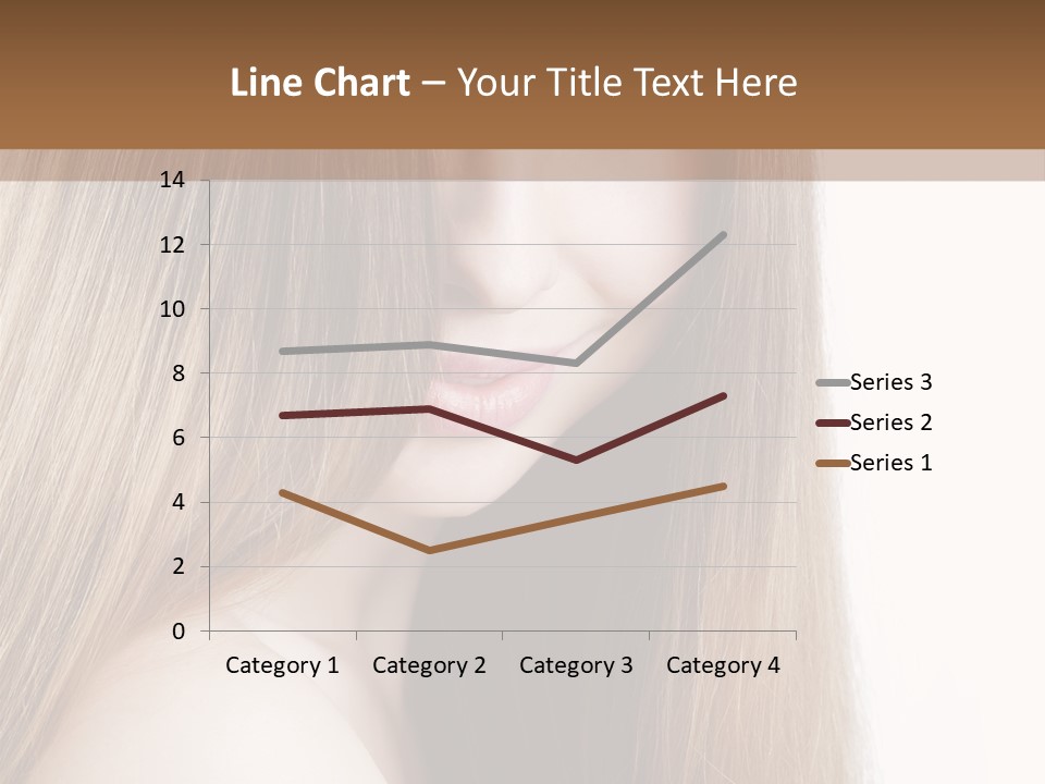 Portrait Healthy Young PowerPoint Template