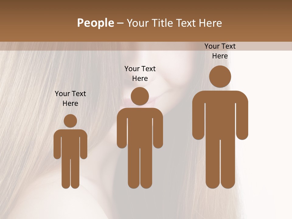 Portrait Healthy Young PowerPoint Template