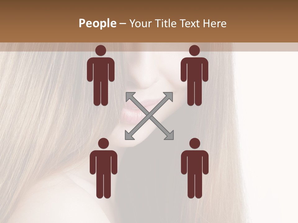 Portrait Healthy Young PowerPoint Template