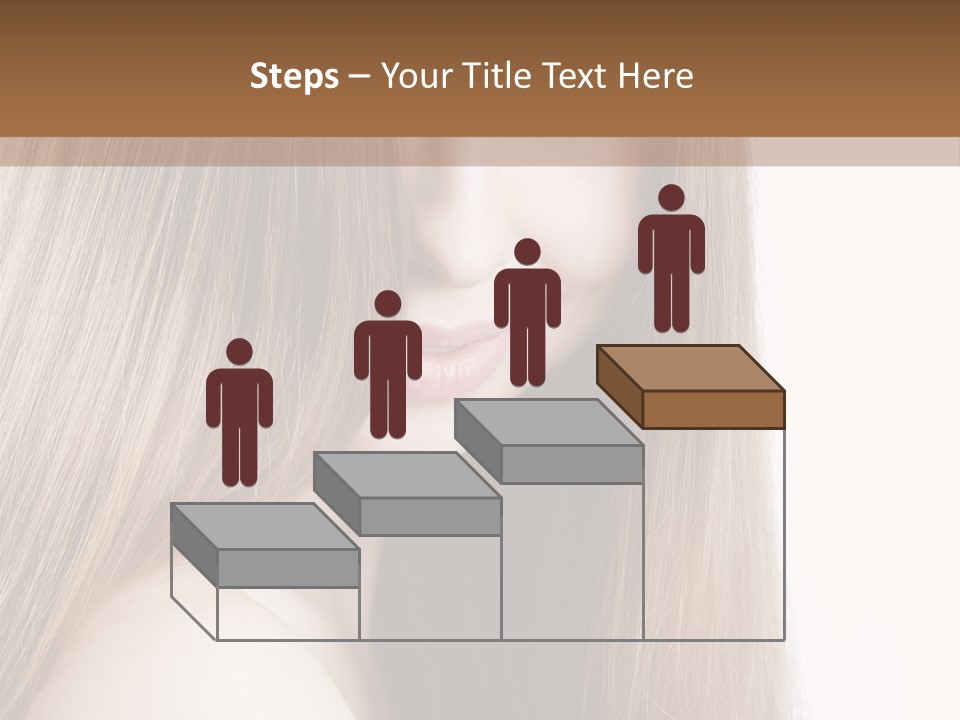 Portrait Healthy Young PowerPoint Template
