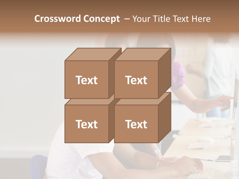 Top Caucasian Internship PowerPoint Template