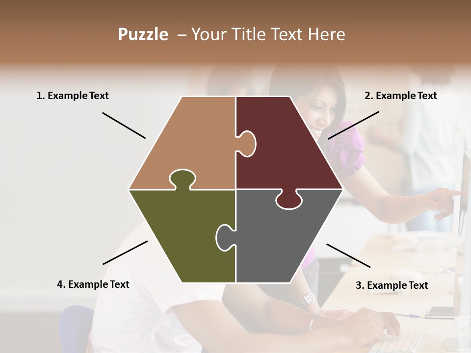 Top Caucasian Internship PowerPoint Template