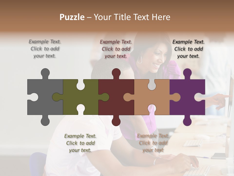 Top Caucasian Internship PowerPoint Template