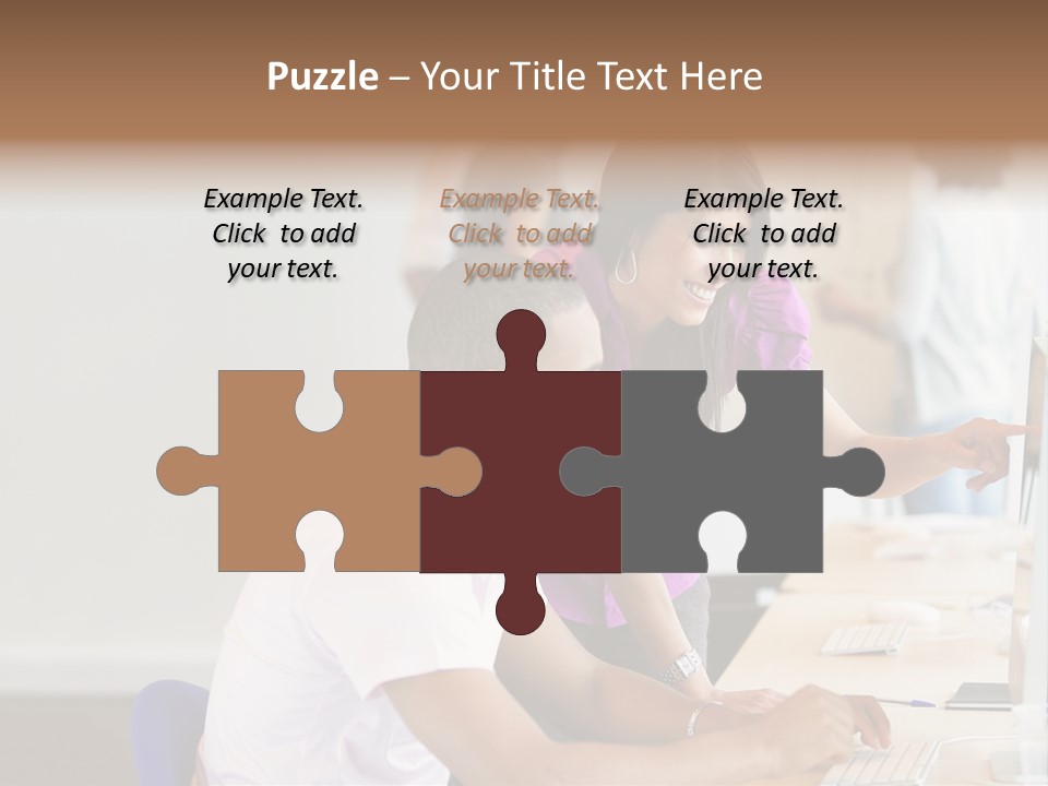 Top Caucasian Internship PowerPoint Template