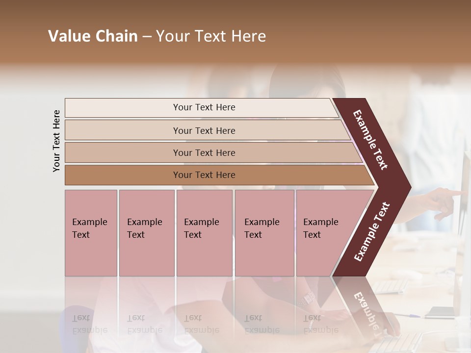 Top Caucasian Internship PowerPoint Template