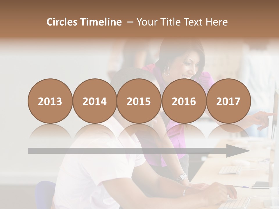 Top Caucasian Internship PowerPoint Template