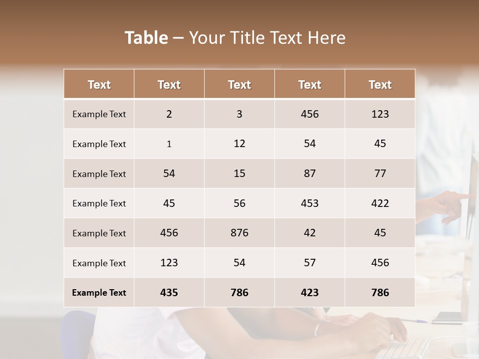 Top Caucasian Internship PowerPoint Template