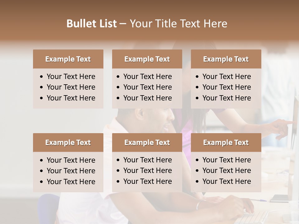 Top Caucasian Internship PowerPoint Template
