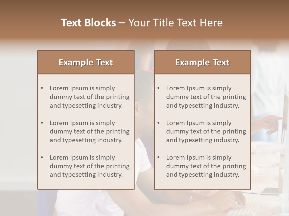 Top Caucasian Internship PowerPoint Template