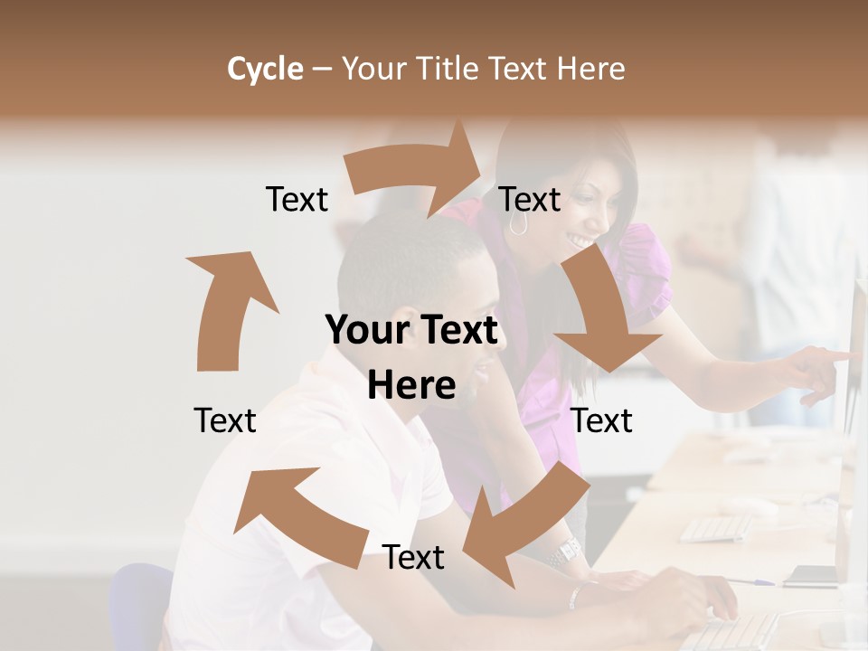 Top Caucasian Internship PowerPoint Template