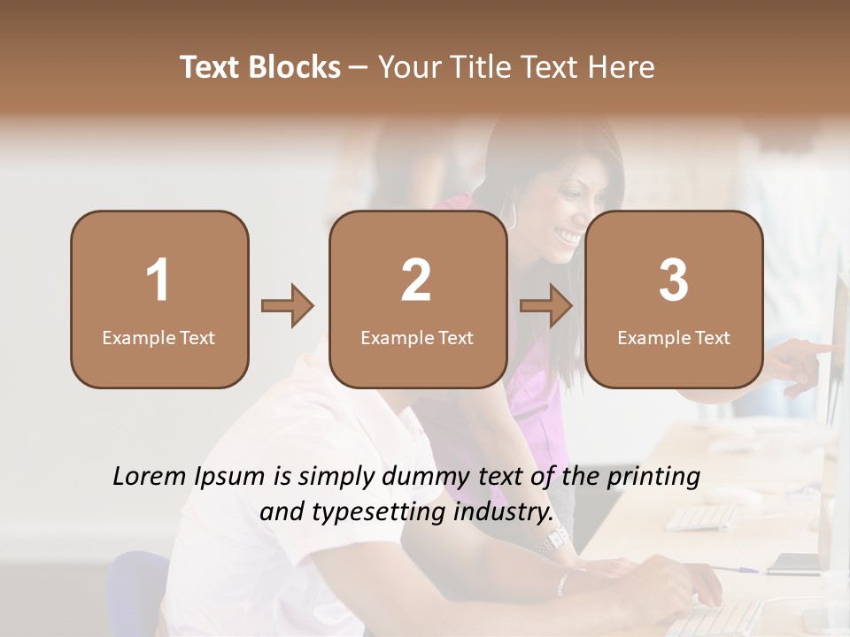 Top Caucasian Internship PowerPoint Template