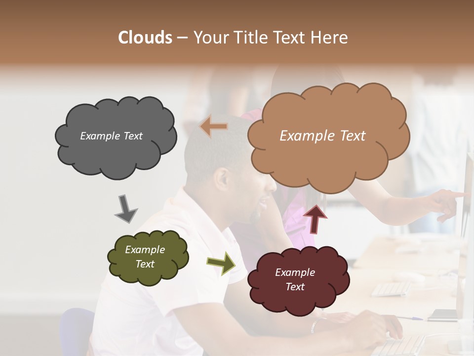 Top Caucasian Internship PowerPoint Template