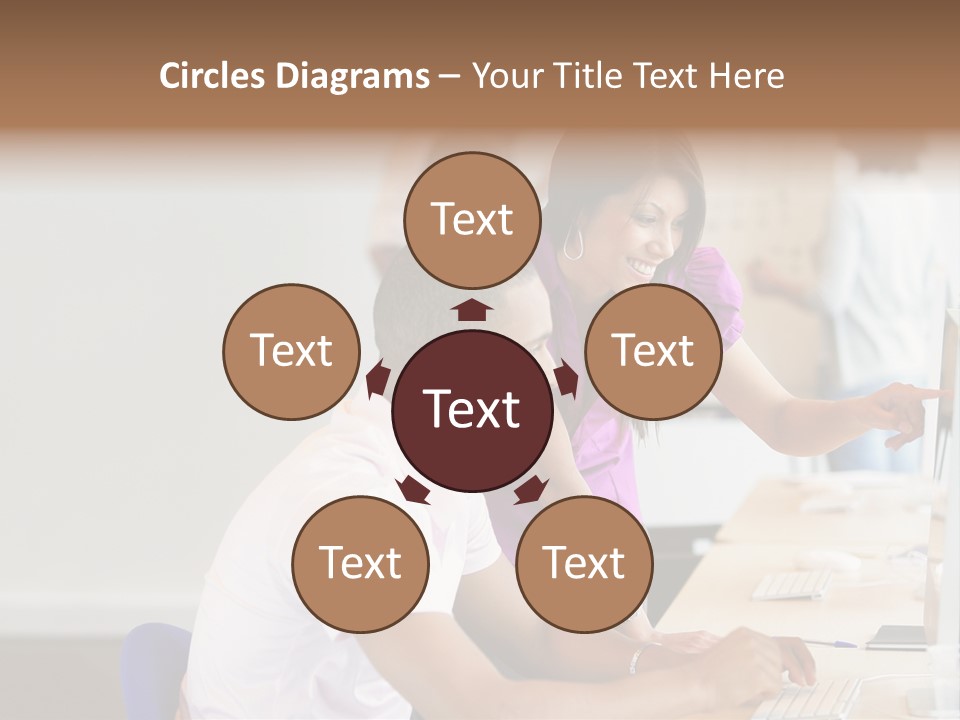 Top Caucasian Internship PowerPoint Template