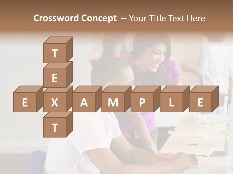 Top Caucasian Internship PowerPoint Template