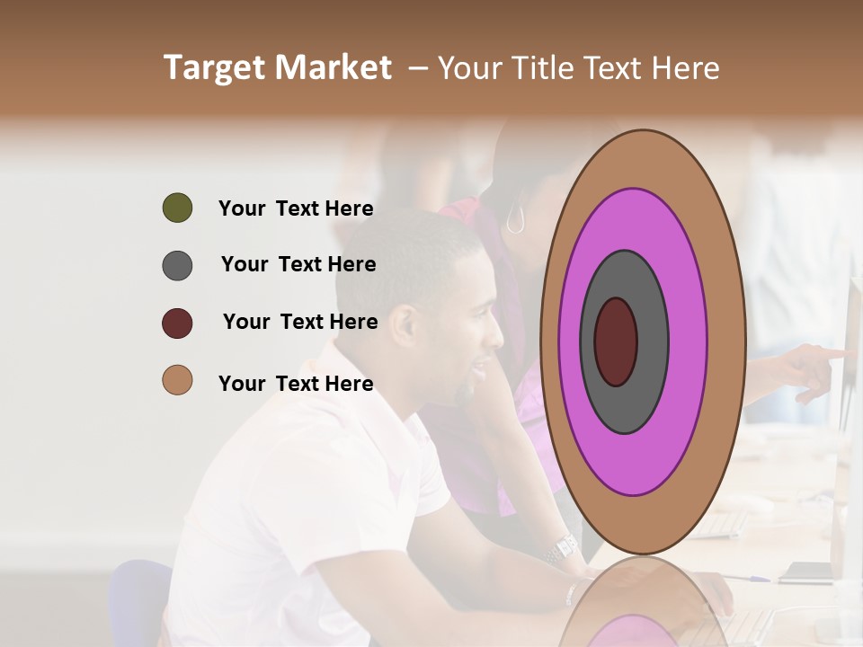 Top Caucasian Internship PowerPoint Template