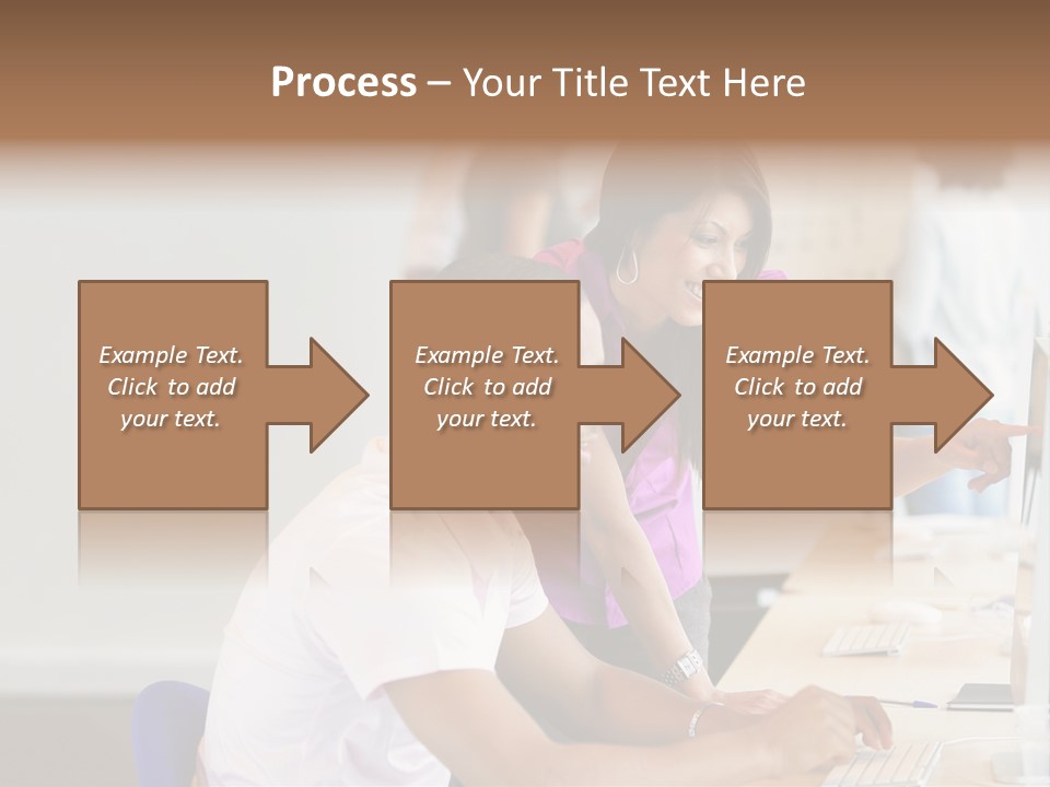 Top Caucasian Internship PowerPoint Template