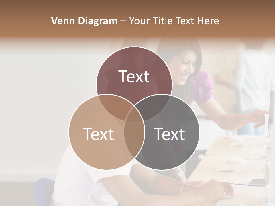 Top Caucasian Internship PowerPoint Template
