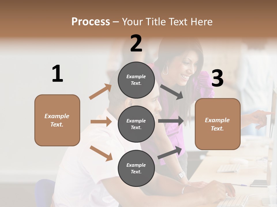 Top Caucasian Internship PowerPoint Template