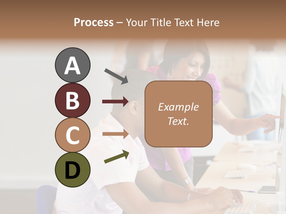 Top Caucasian Internship PowerPoint Template