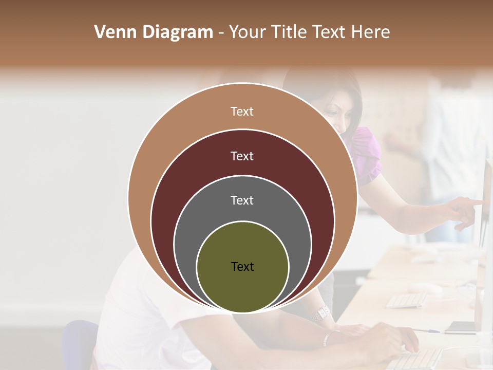 Top Caucasian Internship PowerPoint Template