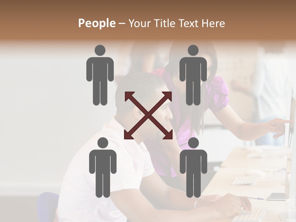 Top Caucasian Internship PowerPoint Template