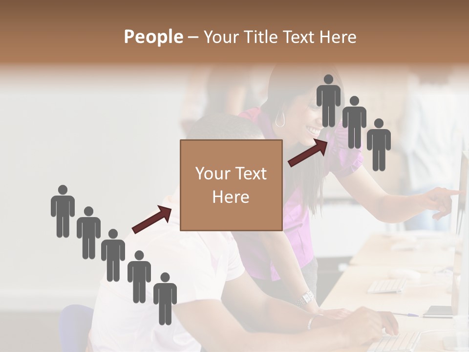 Top Caucasian Internship PowerPoint Template