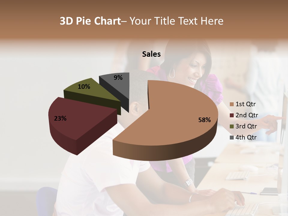 Top Caucasian Internship PowerPoint Template