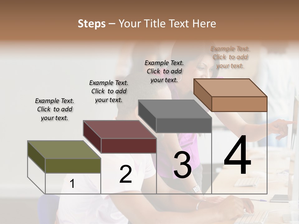 Top Caucasian Internship PowerPoint Template