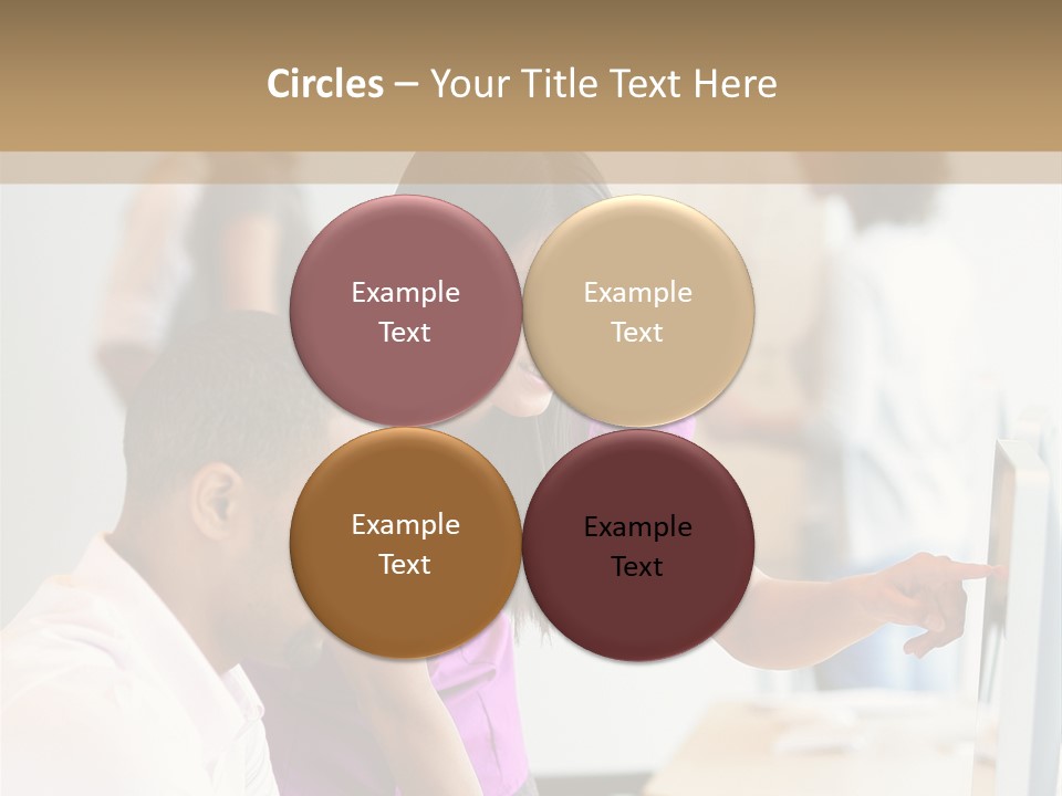 African Businesswoman Internship PowerPoint Template