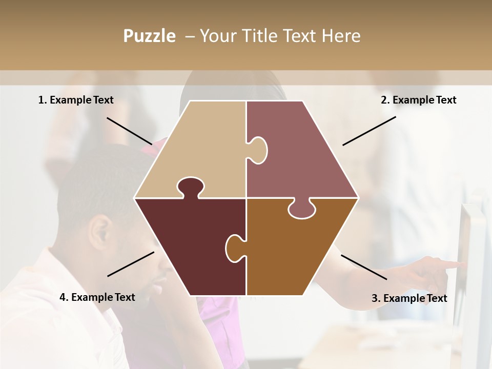 African Businesswoman Internship PowerPoint Template