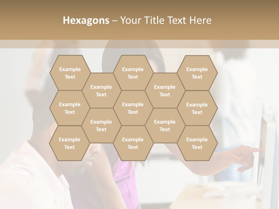 African Businesswoman Internship PowerPoint Template