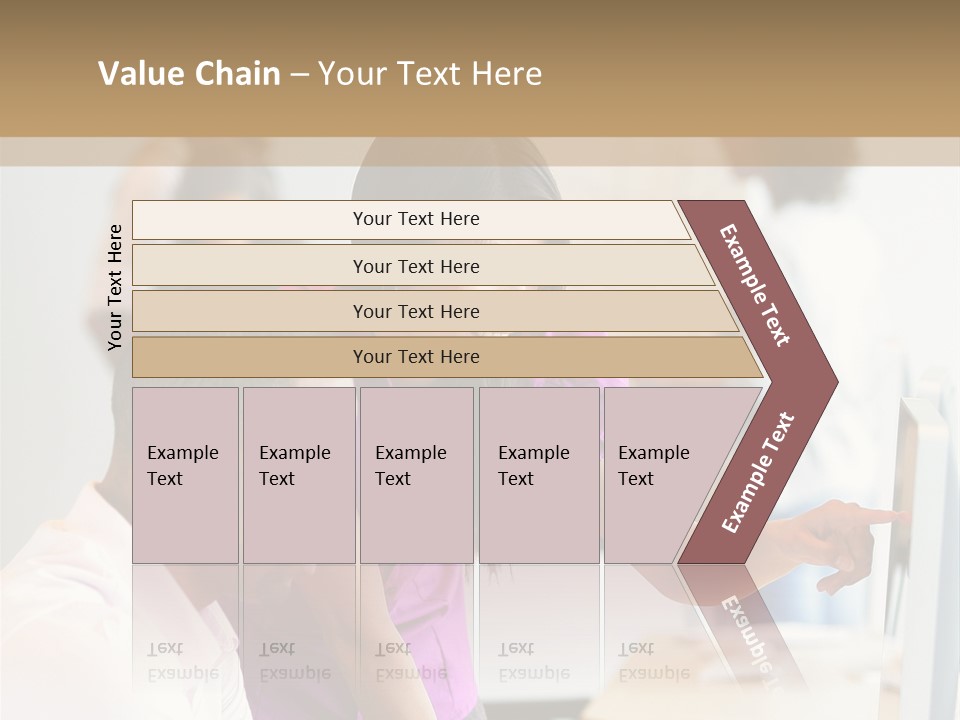 African Businesswoman Internship PowerPoint Template