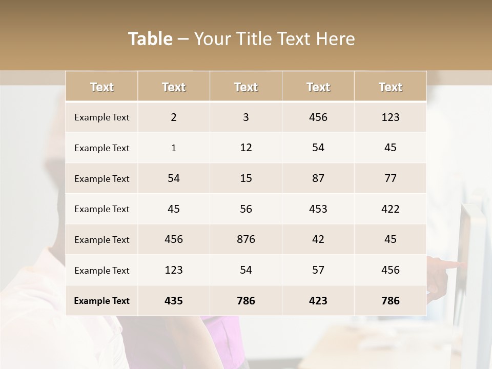 African Businesswoman Internship PowerPoint Template