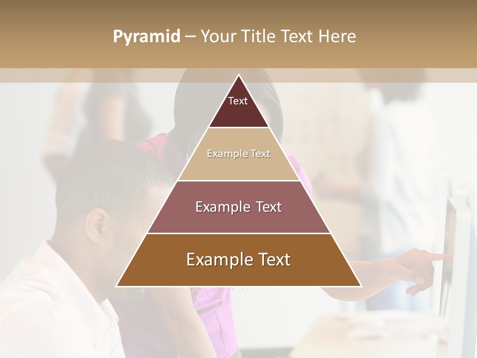 African Businesswoman Internship PowerPoint Template